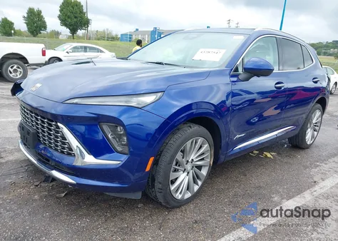 2025 Buick Envision Avenir Awd from USA, damaged, VIN LRBFZME45SD009080